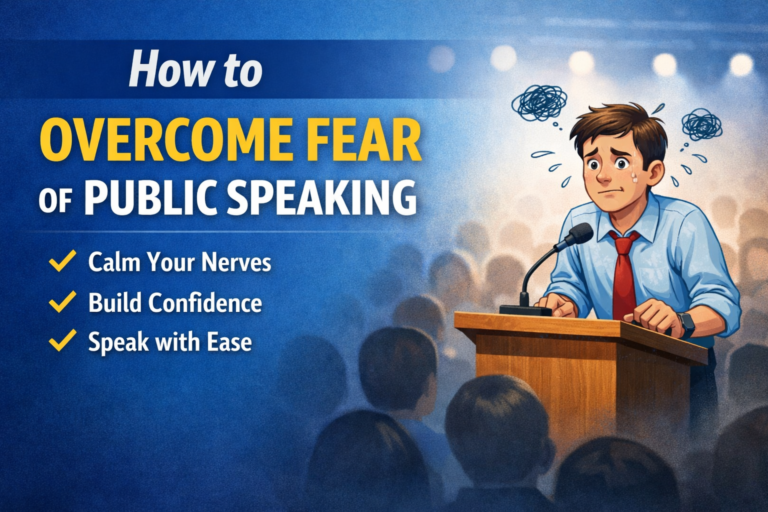 How to Overcome Fear of Public Speaking